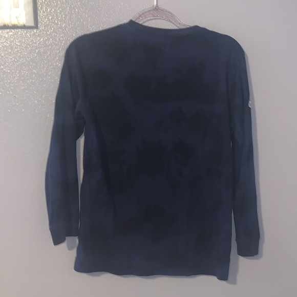 NFL Seattle Seahawks Blue Tie Dye Long Sleeve Shirt - Picture 7 of 8